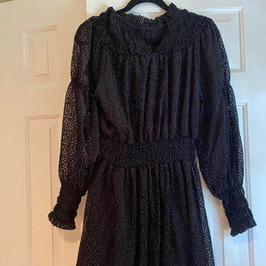 Super Cute long sleeve black dress